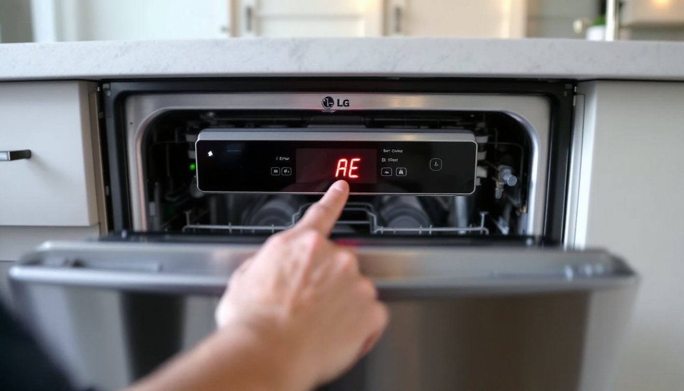 LG Dishwasher AE Error Code: What It Means and How to Fix It ...